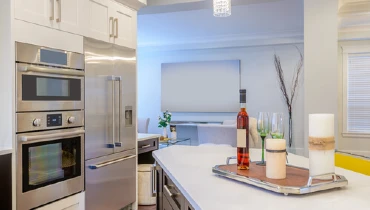 Modern kitchen with appliances