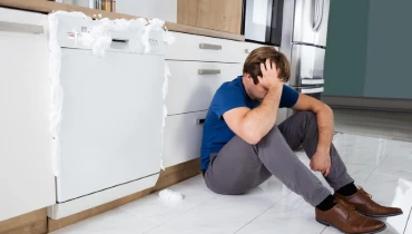 Man sitting on floor