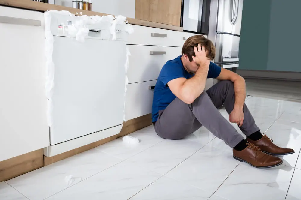 A man sitting on floor